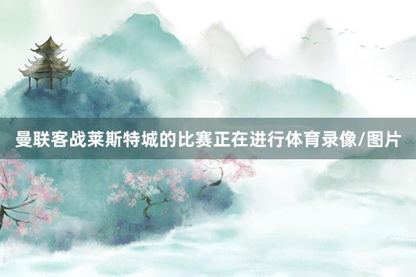 曼联客战莱斯特城的比赛正在进行体育录像/图片