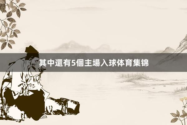 其中還有5個主場入球体育集锦