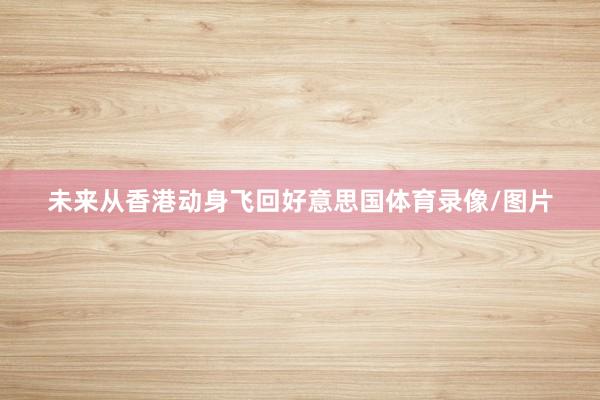未来从香港动身飞回好意思国体育录像/图片