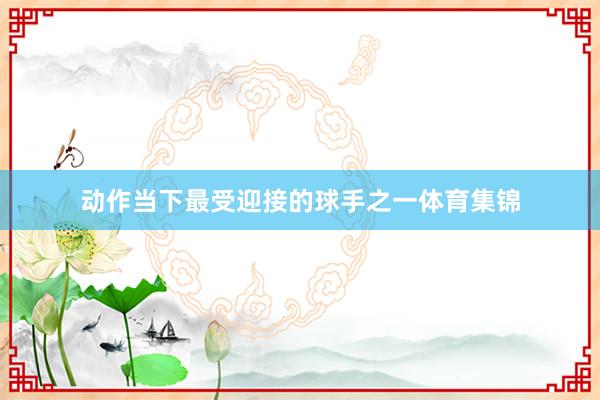 动作当下最受迎接的球手之一体育集锦